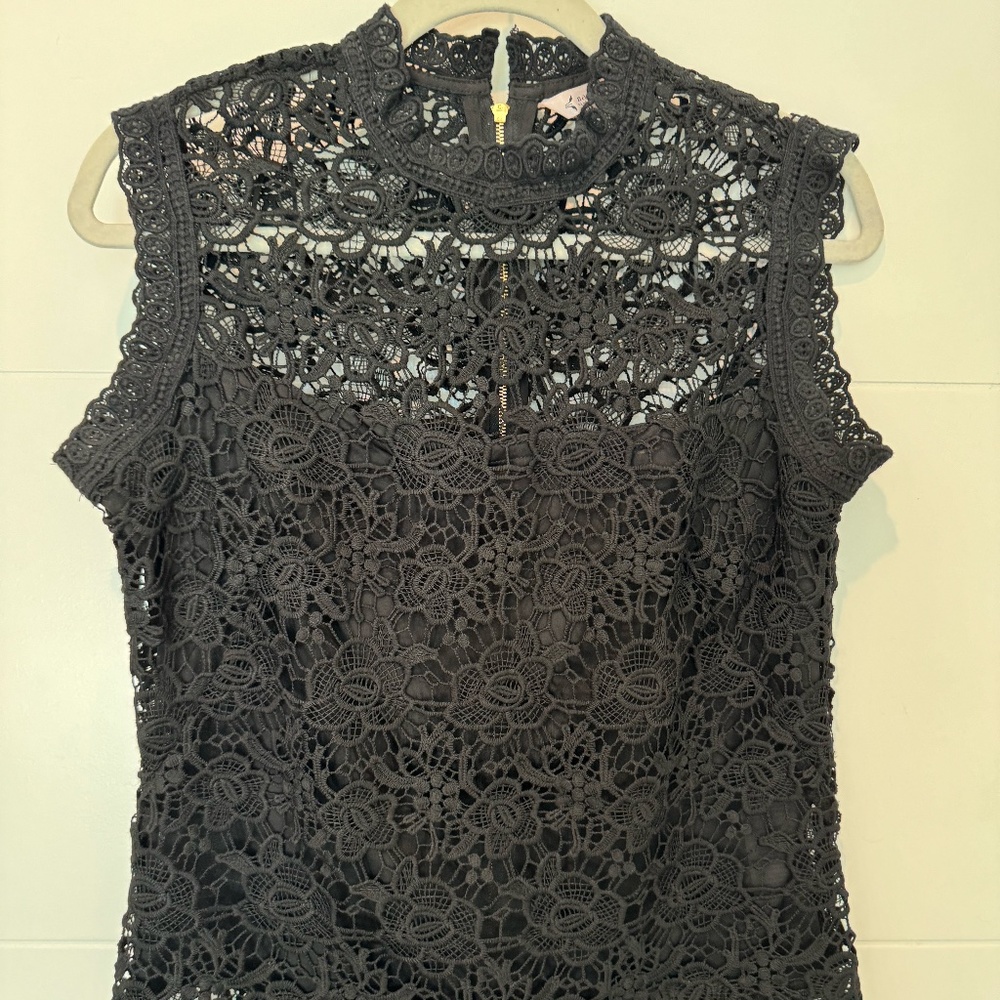 Black Lace Top by Nanette Lepore